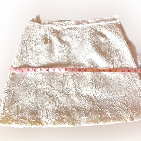 Gianfranco Ferre Italian Skirt, Off White-Rare-Size 30/44 Med-Good Vintage Cond, - Picture 3 of 13